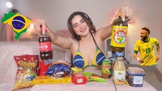 Probando Dulces Brasileños🇧🇷🤪ASMR🎙 Holy Yoly💖 [upl. by Ladnar]