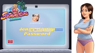 Summertime Saga Jenny Laptop Password  Summertime Saga 0207 Latest Update [upl. by Scoter]