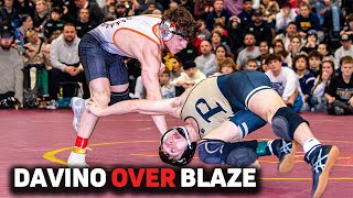 Ben Davino St Charles East vs Marcus Blaze Perrysburg  132 lbs Ironman Final [upl. by Calley544]