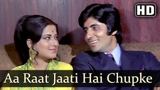 Aa Raat Jaati Hai HD  Benaam Songs  Amitabh Bachchan  Helen  Asha Bhosle  Mohammed Rafi [upl. by Fanestil]