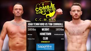 Combat Challenge North East 6 Joar Tennfjord vs Tom Corrigill [upl. by Eanom]