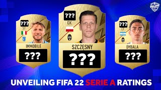 EXCLUSIVE Unveiling Top10 Serie A Players in FIFA 22  Insigne Martinez Dybala Chiellini [upl. by Vedis]