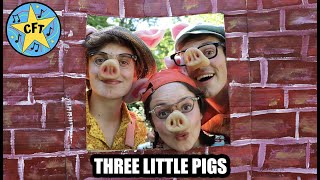 Three Little Pigs  Childrens Fairytale Theater [upl. by Nylirrej655]