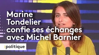 Nouveau Gouvernement  Marine Tondelier confie ses échanges avec Michel Barnier [upl. by Fanning]