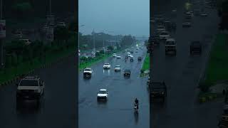 Rainy Morning And amazing View Of Islamabad Pakistan ❤️ islamabad pakistan rain weather [upl. by Redyr]