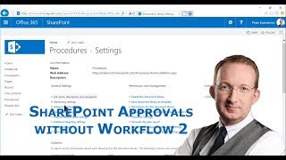 SharePoint Approvals without Workflow 2 [upl. by Chrystal]