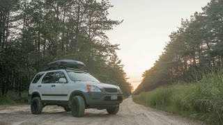 OFF ROAD Lifted RD4 Honda CRV  AEROGENICS  MICROCAMPER [upl. by Annahaj]