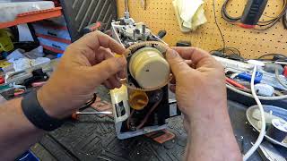 quotReplacing Motor Drive Belts on a Frister amp Rossmann Cub 4 Sewing Machine [upl. by Dulci]