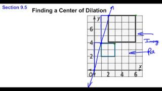 95 Finding a Center of Dilation [upl. by Ethel]