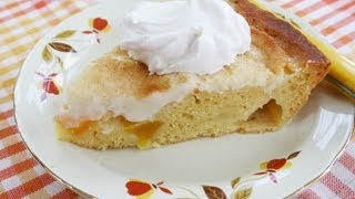 Peaches amp Cream Pie Recipe [upl. by Nosdrahcir]