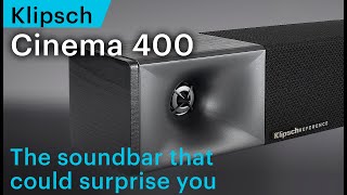 Klipsch Cinema 400 The excellent affordable soundbar [upl. by Alram]