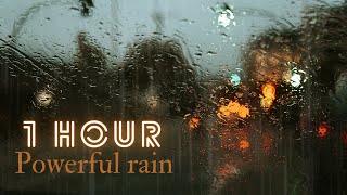 1 Hour of Soothing Rain Sounds for Relaxation and Sleep [upl. by Eenad]