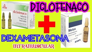 ✅CÓMO PREPARAR y ADMINISTRAR quotDICLOFENACO  DEXAMETASONAquot intramuscular súper FÁCIL Y RÁPIDO✅ [upl. by Reahard]