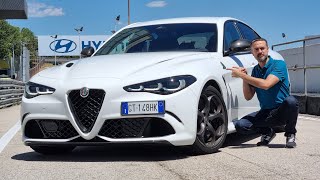 PRUEBA del Alfa Romeo Giulia Quadrifoglio Super Sport  Opiniones y review en Español [upl. by Devol]