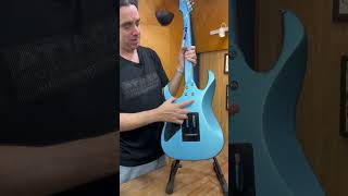 Guitarra Ibanez GRX120SP  HH  Metallic Light Blue Matte MLM [upl. by Naerol777]