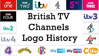 British TV Channels Logo History [upl. by Leisha411]