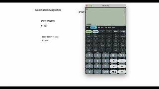 Declinación Magnetica  Ejercicio PER [upl. by Jonathan]