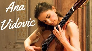 Ana Vidovic plays Asturias by Isaac Albéniz on a Jim Redgate classical guitar [upl. by Uriel]