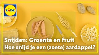 Hoe snij je een zoete aardappel 🥔 [upl. by Elyse821]