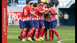 UEFA Youth League  Qarabag 15 Atlético de Madrid [upl. by Llenwad]