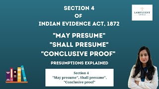 Section 4 of Indian Evidence Act 1872 part 7 [upl. by Elwood]