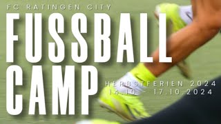 HerbstferienFussballcamp beim FC Ratingen City [upl. by Emmi]