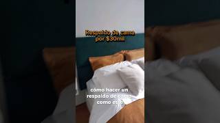 Hacer un respaldo de cama gastando poco diseñodecasa interiorismoydecoracion diseñodeinteriores [upl. by Winnick]