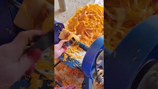 Crispy persimmon peeling process Good tools and machinery can increase work efficiency [upl. by Surbeck685]