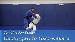 Osotogari to Yokowakare  Combination demo [upl. by Philoo]