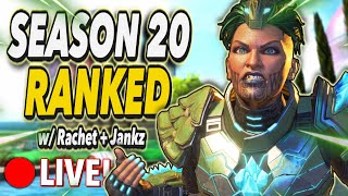 🔴 LIVE  Season 20 Ranked with Rachet and Jankz [upl. by Ednarb]