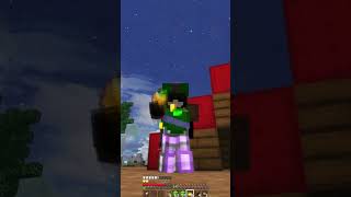 The Ladder clutch was Insane 😱 minecraft hypixel bedwars [upl. by Sherurd]