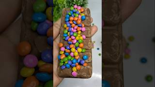 Dairy milk silk with mini gems chocolate 🍫🍫youtubeshorts viralvideo shortvideo [upl. by Aetnahs]