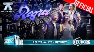 REGRET  Lâm Bảo Ngọc khoe highnote cùng team Quân AP cực đỉnh  Anh Trai Say Hi Performance [upl. by Weiser156]