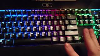 ReviewtutorialHow to change RGB in Cyberpower keyboard [upl. by Natalina]