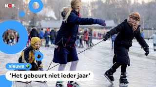 Schaatspret op komst Eerste schaatsen worden al geslepen [upl. by Gass]