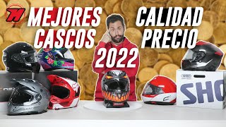 Mejores CASCOS de moto relación CALIDADPRECIO 💰🏍️ [upl. by Anib]