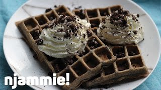 Oreo wafels recept  njammie [upl. by Luciano]