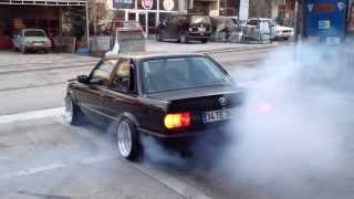 BMW E30 M3 Burnout From Turkey [upl. by Rhiana22]