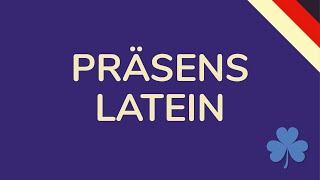 Indikativ PRÄSENS Aktiv LATEIN animiert 🇩🇪 [upl. by Adnorhs647]