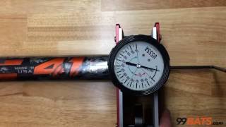 Miken 2016 DC41 Supermax USSSA Slowpitch Softball Bat  Compression Test [upl. by Dich]