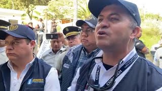 URGENTE MAXIMA TENSION ALTAS AUTORIDADES LLEGAN AL PUNTO DE BLOQUEO EN HUEHUETENANGO GUATEMALA [upl. by East]