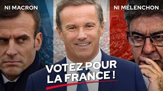 Dimanche  votez pour la France  Nicolas DupontAignan [upl. by Otrebmal]