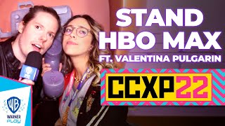 Stand HBO Max na CCXP 2022 ft Valentina Pulgarin [upl. by Riatsala977]