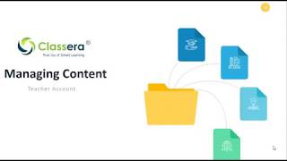 Classera Teacher Tutorial  Managing content Best Practices 1 [upl. by Assitruc892]