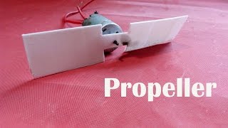 How To Make Propeller  Fan Blades At Home Diy  Easy Way [upl. by Agn168]