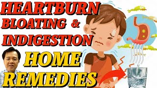 Heartburn Bloating Indigestion Home Remedy  By Doc Willie Ong [upl. by Okia470]