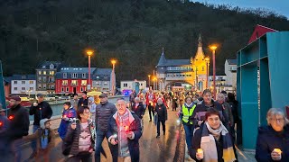 Über 500 Demonstranten kamen in TrabenTrarbach zusammen [upl. by Cesaro]