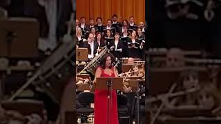 Carmen Solís conmueve al público con su interpretación de quotAddio mio dolce amorquot de PUCCINI opera [upl. by Arika]