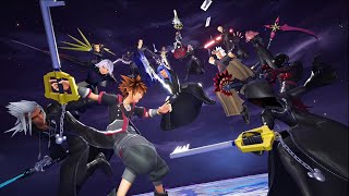 Kingdom Hearts 3  Remind  All Data Boss Fights With Style [upl. by Warrick]