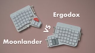 Moonlander vs Ergodox  Split Keyboard Comparison [upl. by Whittaker]